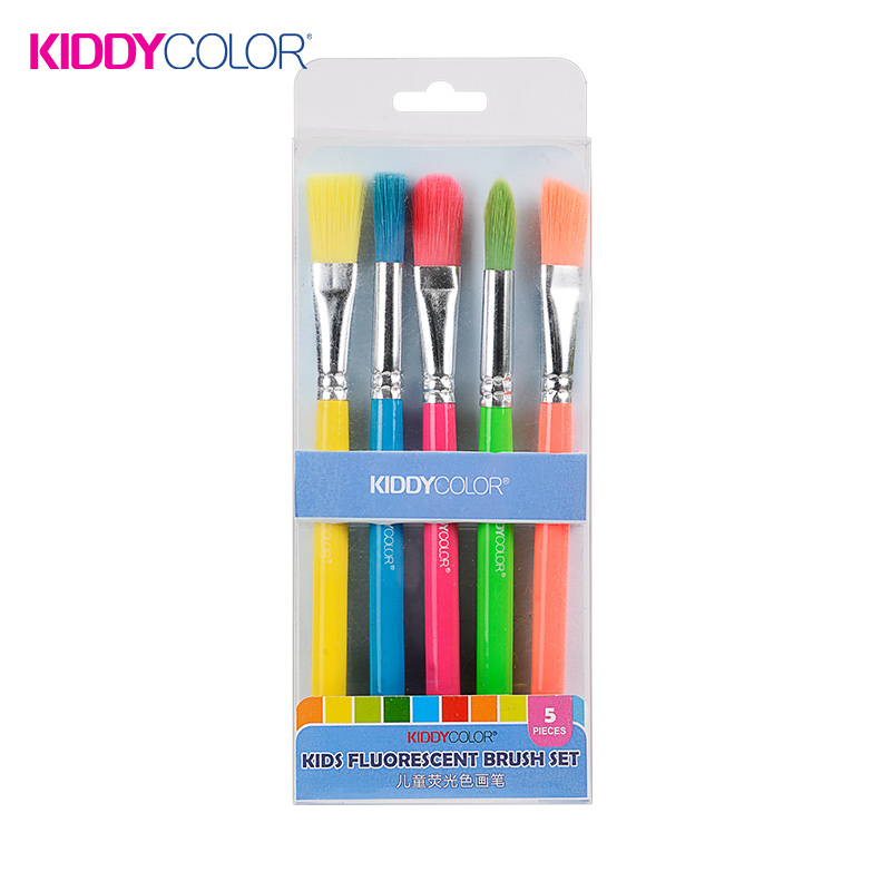 Kids Fluorescent Brush Set-5pcs
