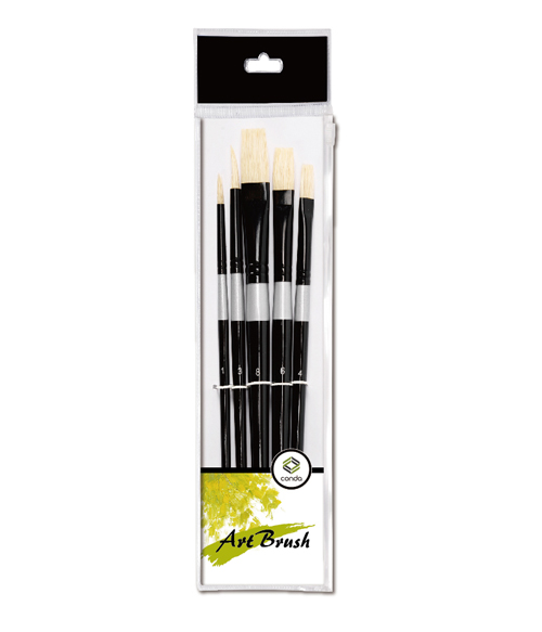 Oil Brush Set-5 Pcs