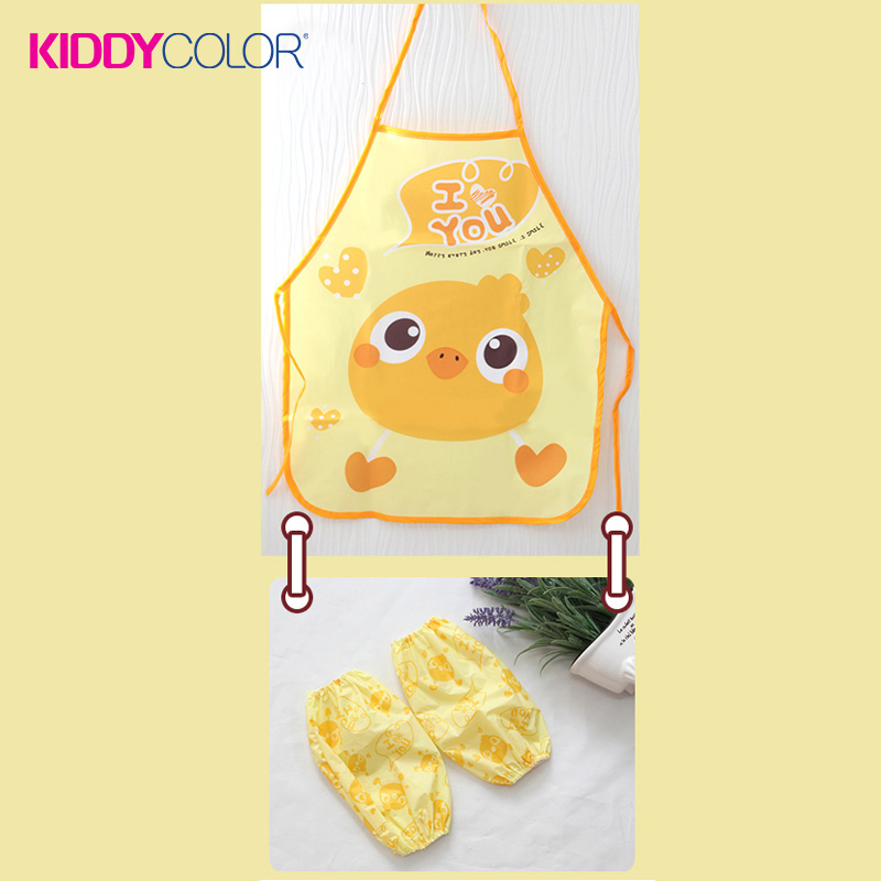 Kids Apron Set-Yellow Chicken