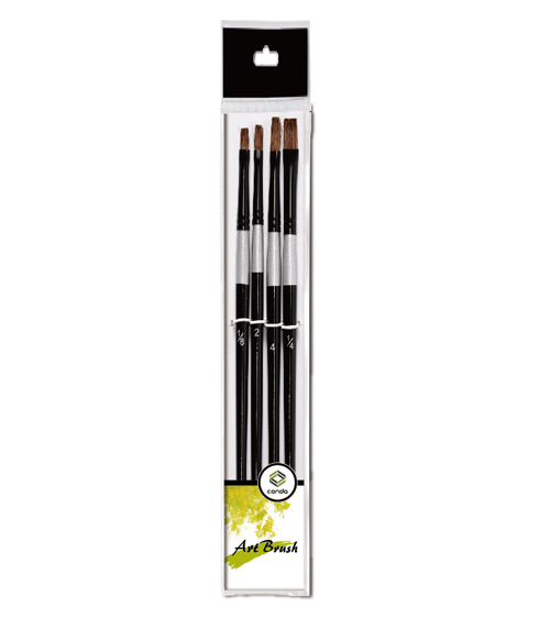 Watercolor Brush set-4 pcs