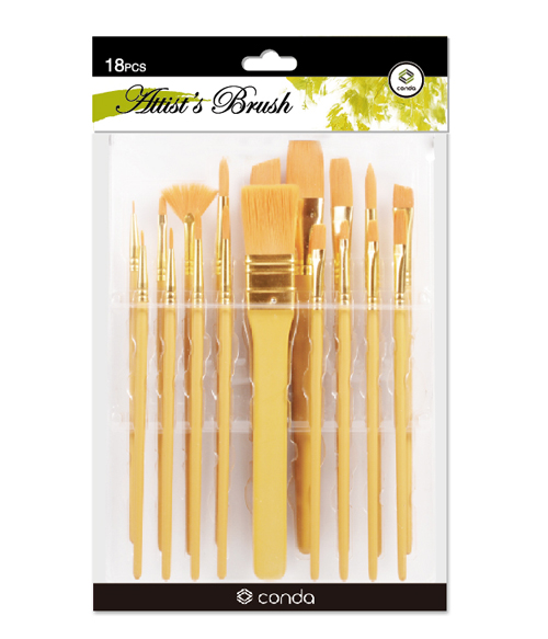 Art Brush Set - 18 Pcs
