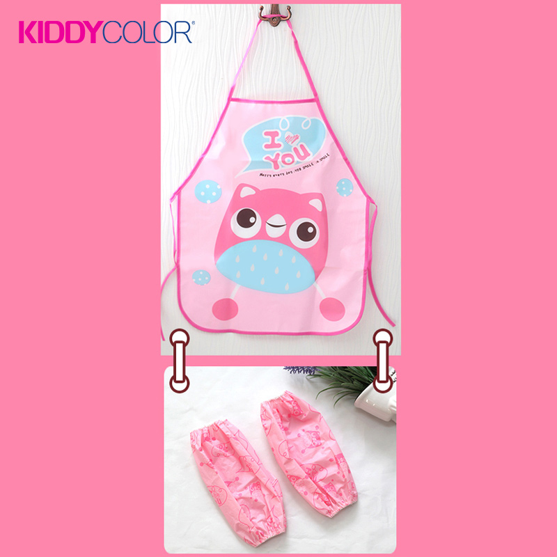 Kids Apron Set-Owl
