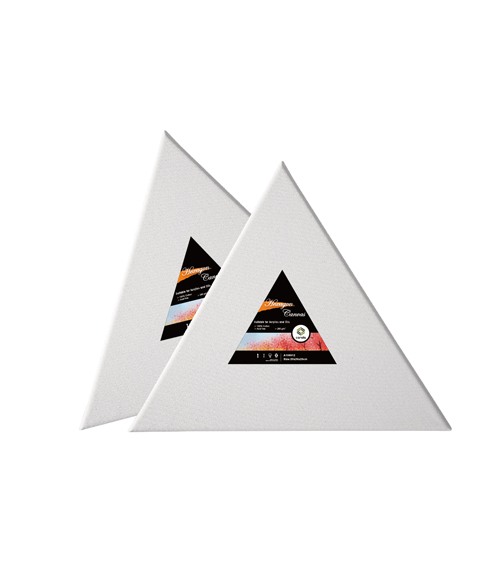 Triangular Stretched Canvas