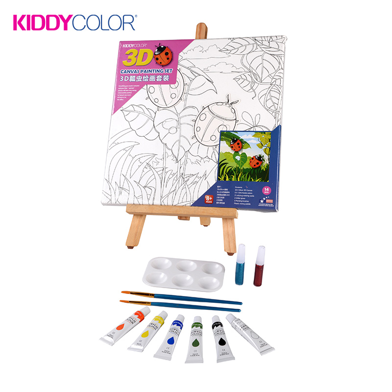 Canvas Painting Set（Ladybug）