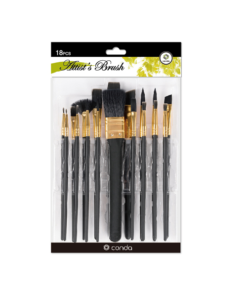 Art Brush Set - 18 Pcs
