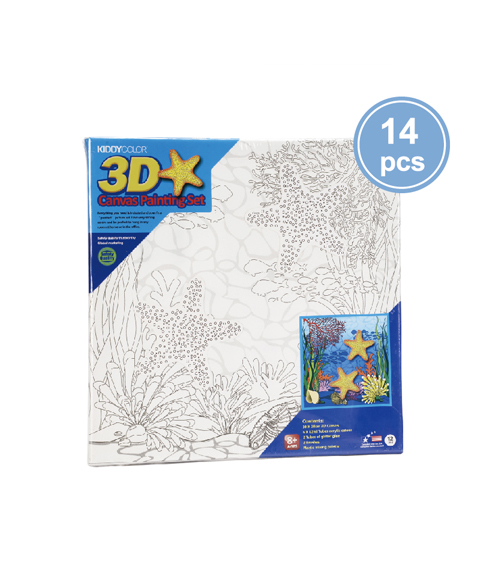 3D Canvas Painting Set