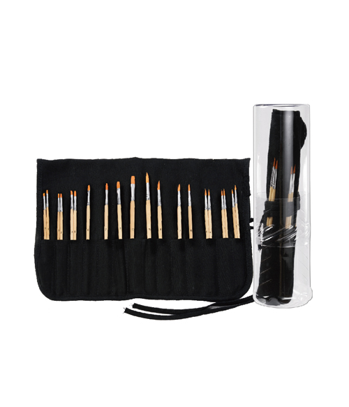 Art Brushes  Canvas Roll Set