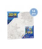 3D Canvas Painting Set